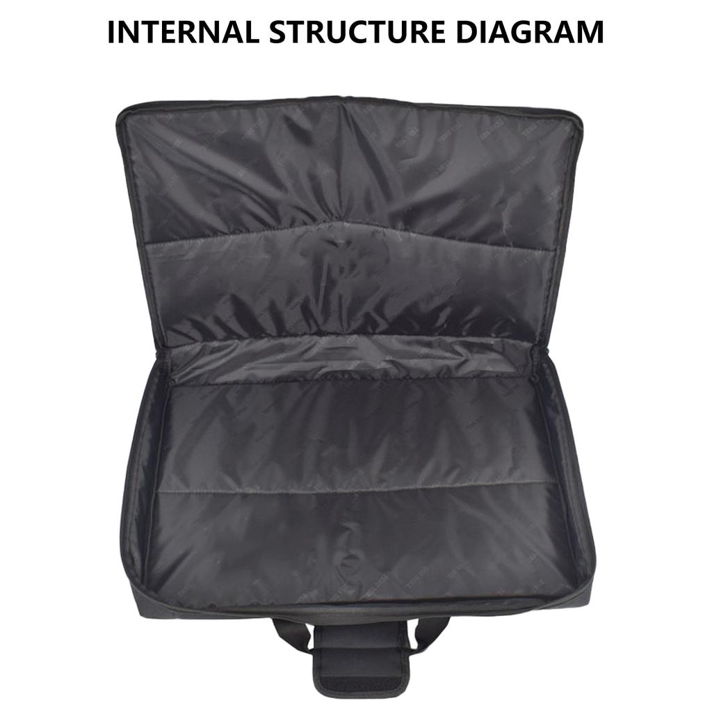 Multifunctional Sturdy Oxford Materials Solar Generator Storage Case Pouches Portable Accessory for Camping and Hiking