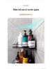 No-Drill Corner Bathroom Storage Shelf - Wall-Mounted Vanity Organizer Rack