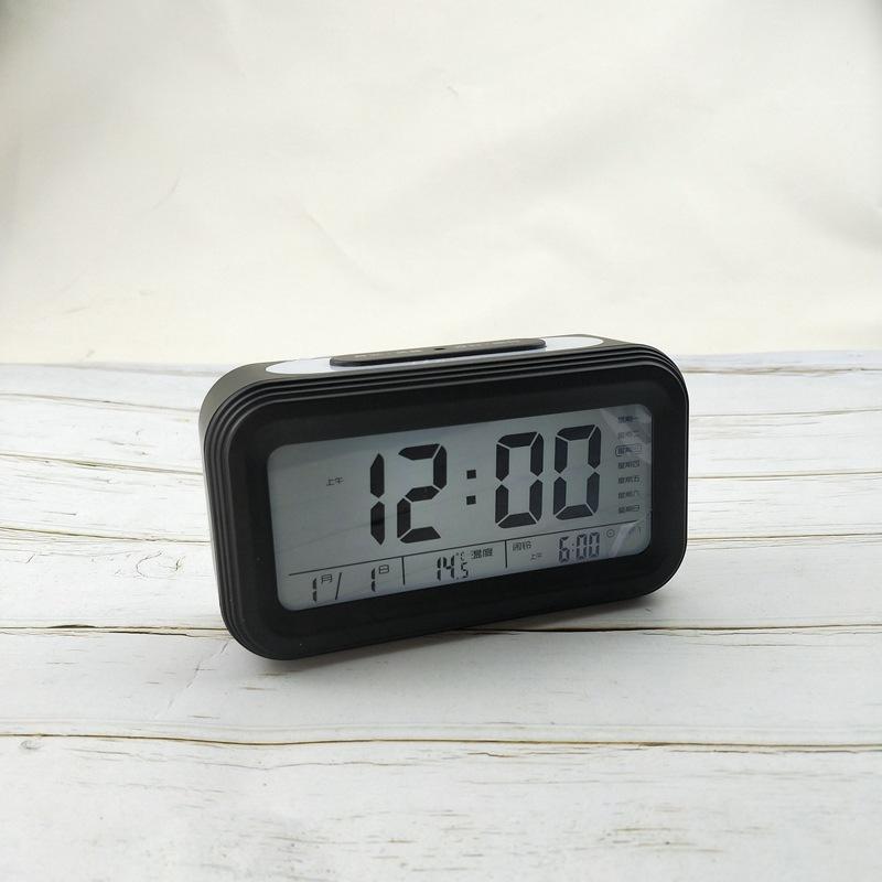 New Electronic Clock Multi Function Chinese Newspaper Smart Clock Luminous Electronic Clock Student Rest Alarm Clock