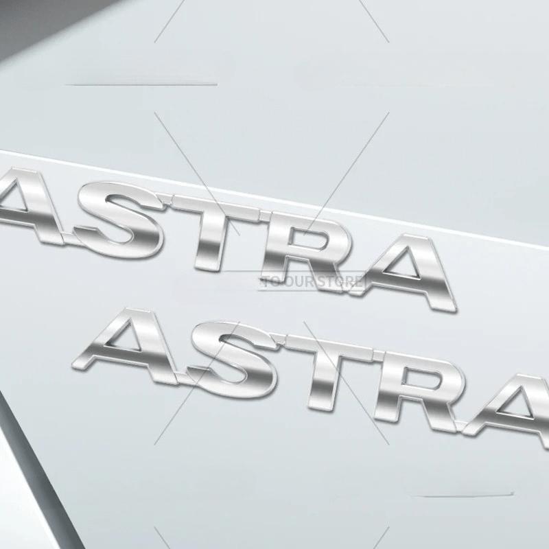 Estilo de Coche 3D Para Opel Astra G H J K F Emblema de Letra OPC GTC Insignia Vauxhall Pegatinas de Metal Pegatinas para Maletero Trasero Accesorios para Coche