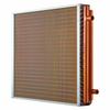 Wasser-Luft-Wärmetauscher, 610 x 610 mm Lamellenrohr-HVAC-Wärmetauscher-Spule mit Kupferrohren & Aluminiumlamellen, 225K BTU Leistung für Außenholz