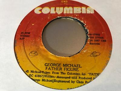 7inch Record GEORGE MICHAEL - Father Figure 3807682 Columbia 1987 Jamaica Pop Used
