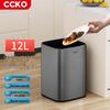 CCKO Lidless Double-Layer Trash Can