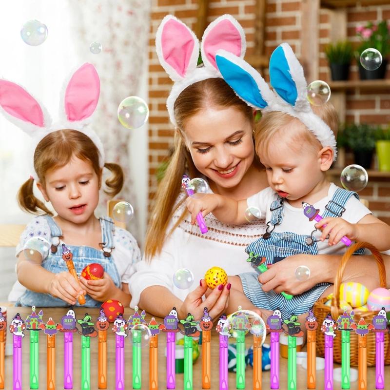 Halloween Kids Bubble Blower Toy Bat Shaped For Halloween Enjoyment And Group Fun Prize