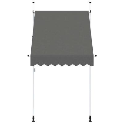 Manual Retractable Awning 150 Cm Anthracite