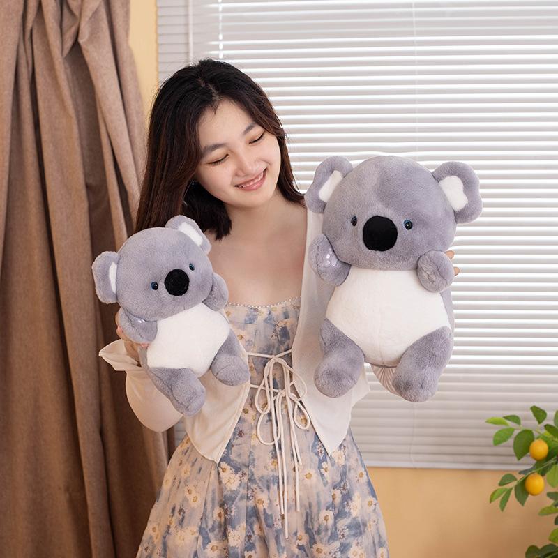 Cartoon Giant Panda Raccoon Plush Toys Cute Forest Animal Soft Cute Doll Holiday Gift Doll