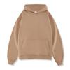 American Solid Color Velvet Hooded Sweatshirt for Men's Thick Loose Hooded Hoodie