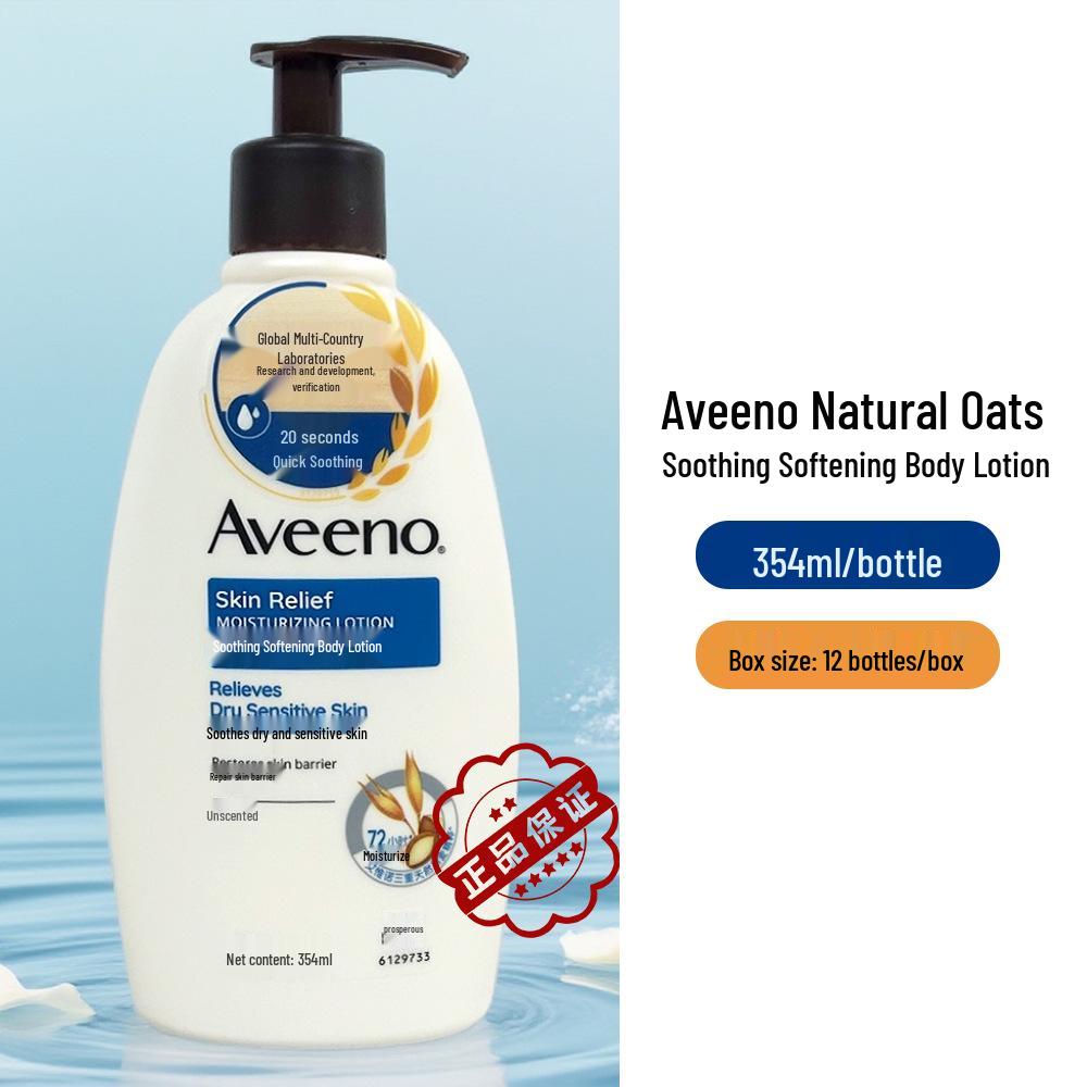 Aveeno Unscented Soothing Oat Moisturizing Body Lotion, 354ml