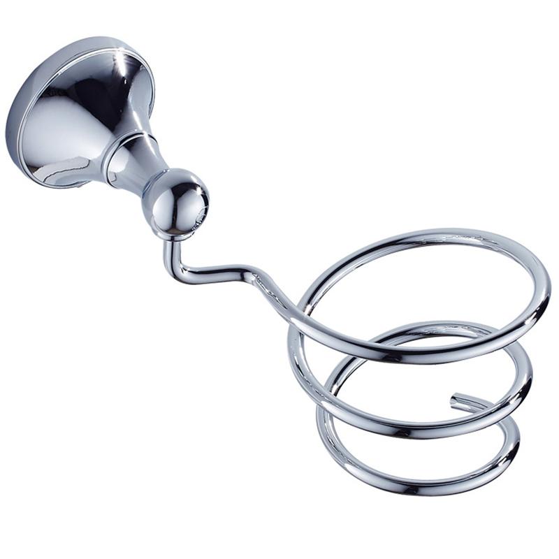 Verchromter wandmontierter Handtuchhalter Badezimmerzubehör Anhängerset Papierhandtuchhalter Kleiderhaken Toilettenbürste ELA68C