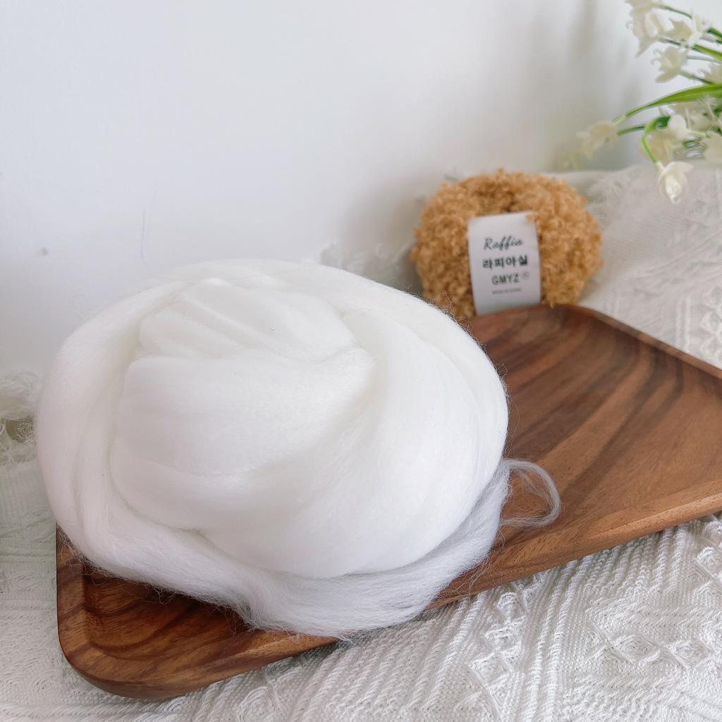 250g/ball Ultra Thick Icelandic Yarn Cotton Candy Imitation Wool Yarn Handmade DIY Weaving Tapestry Bedroom Decoration Material