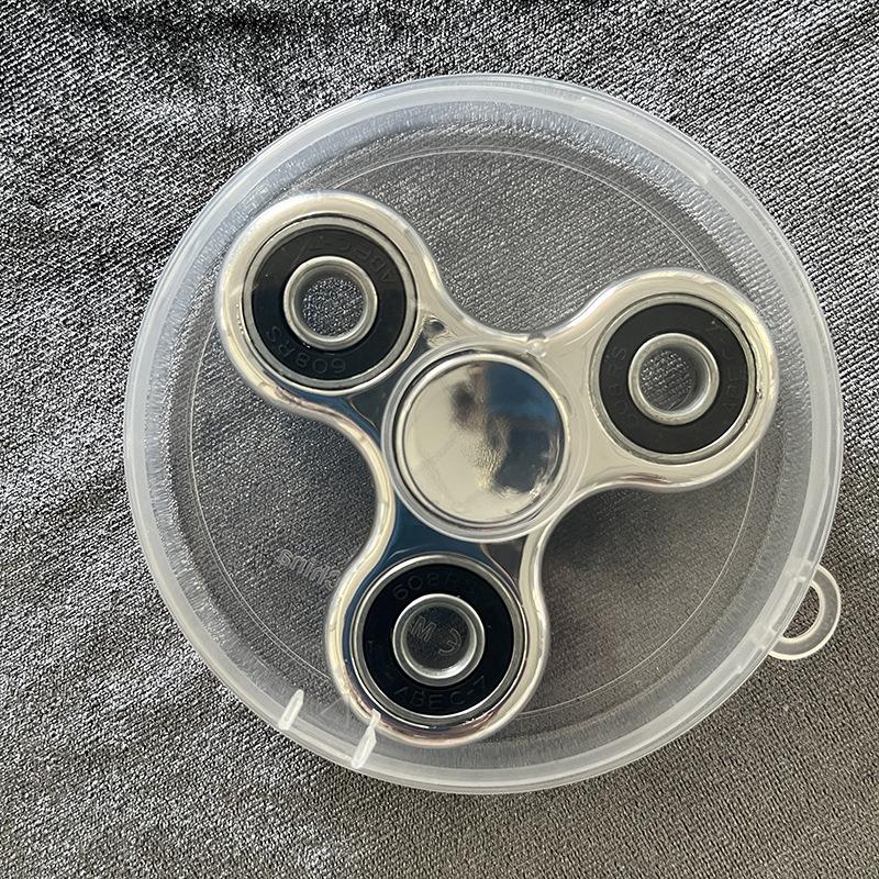 Jucării de Mână Spinner de Stres Eliberare Stres Metal Fidget Spinner Pentru Adulți Copii Jucării Amuzante Tri-Spinner
