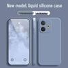 OPPO A5 Vitality Edition Solid Color Liquid Silicone Drop-proof Case