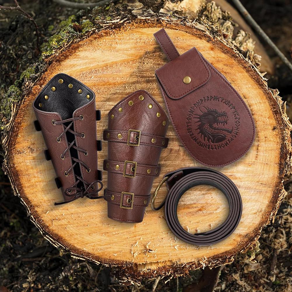 4Pcs High Quality Renaissance Accessories For Halloween Renaissance Cosplay