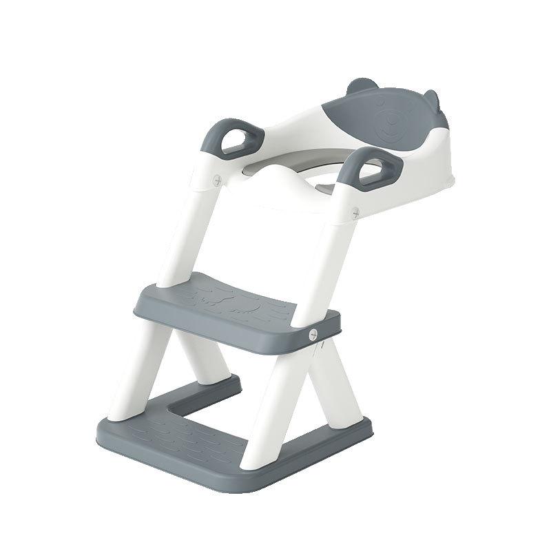 Children's Adjustable Toilet Seat with Stairs for Boys and Girls