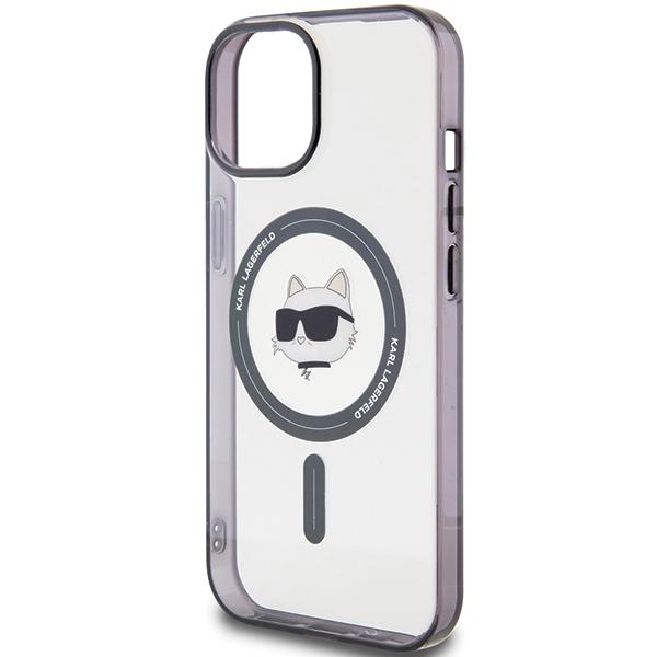 Etui Do iPhone 15 Plus Karl Lagerfeld MagSafe Przezroczyste