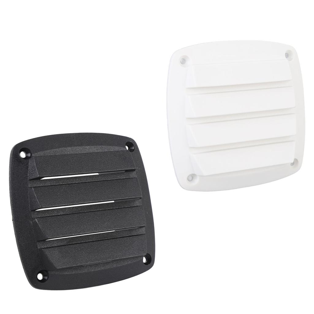 4inch RV Air Vent Louver Plastic Weather Resistant Optimal Airflow Boat Ventilation Outlet Grille Lo