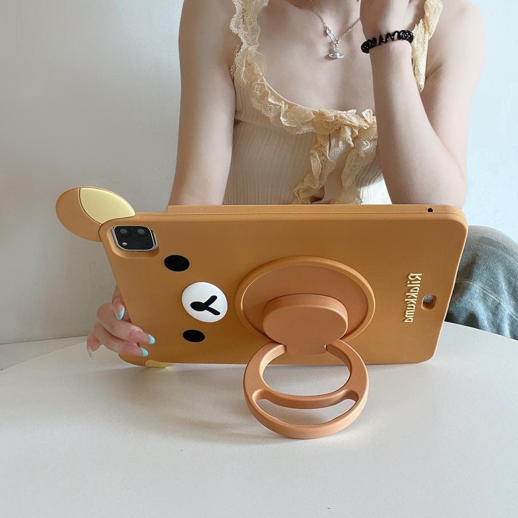 Easy bear bracket for ipad11 protective case silicone 10.2 inch apple tablet air5/6
