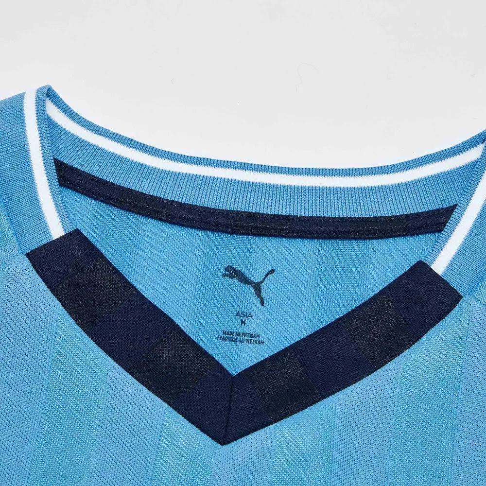 Puma Comfortable Casual V-Neck Short Sleeve Soccer Shirt Men Tops 634531-57