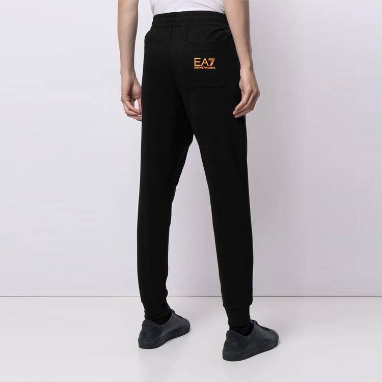 EMPORIO ARMANI EA7 Knitted Sweatpants Men's Black 8NPPC1-PJ05Z-1206