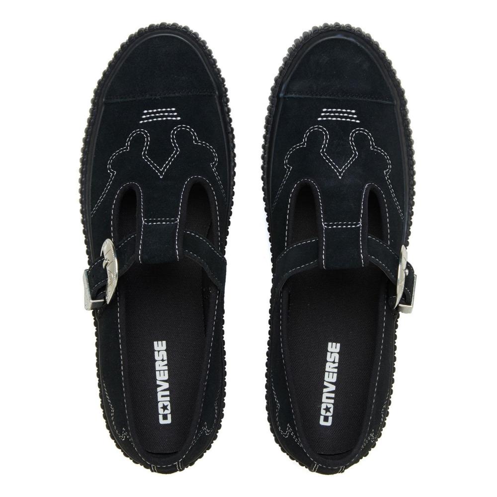Converse As LifTd RibTape T sTrap wT Ox 31315840 Black