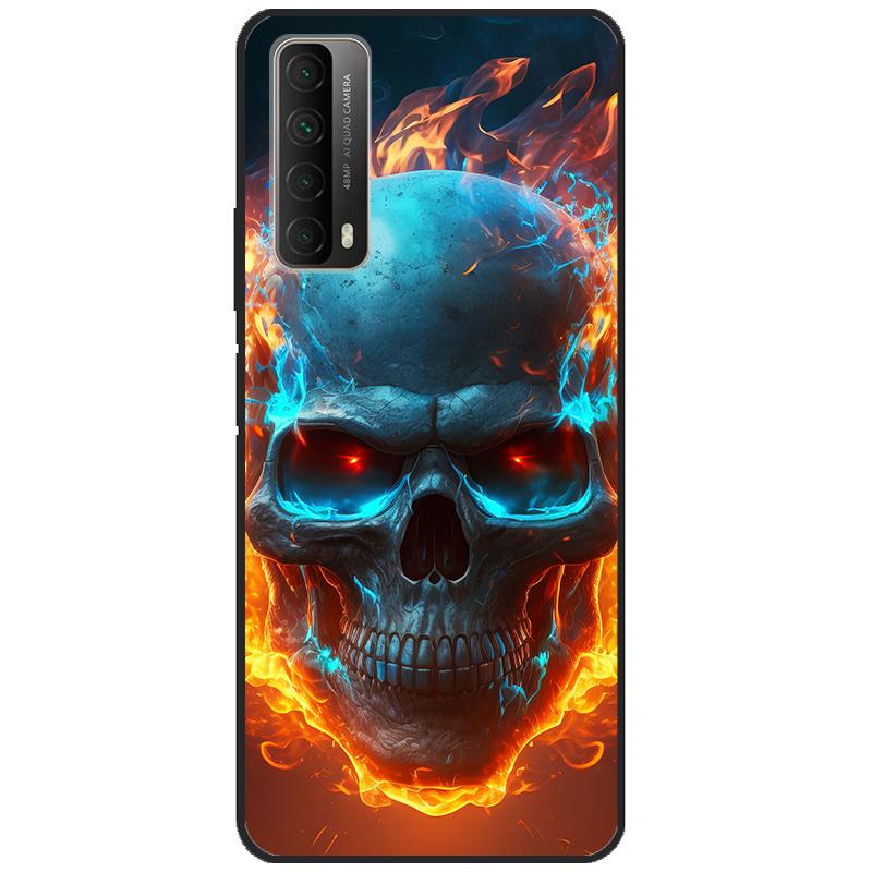 For Huawei Y7A PSmart 2021 Shockproof Cover 6.67" For Huawei P Smart 2021 Case PPA-LX2 Phone Cover Soft Silicone Back Case Coque