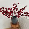 Long Branches Artificial Lantern Flower Real Touch Lifelike Simulation Flower Branch Decorative Lantern Flower Branch