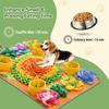 Avont Snuffle Mat for Dogs, Sniff Activity Interactive Sniffing Feeding Puzzle Slow Feeder for Puppies Cats Pets, Stress Relief Foraging Skills Brain