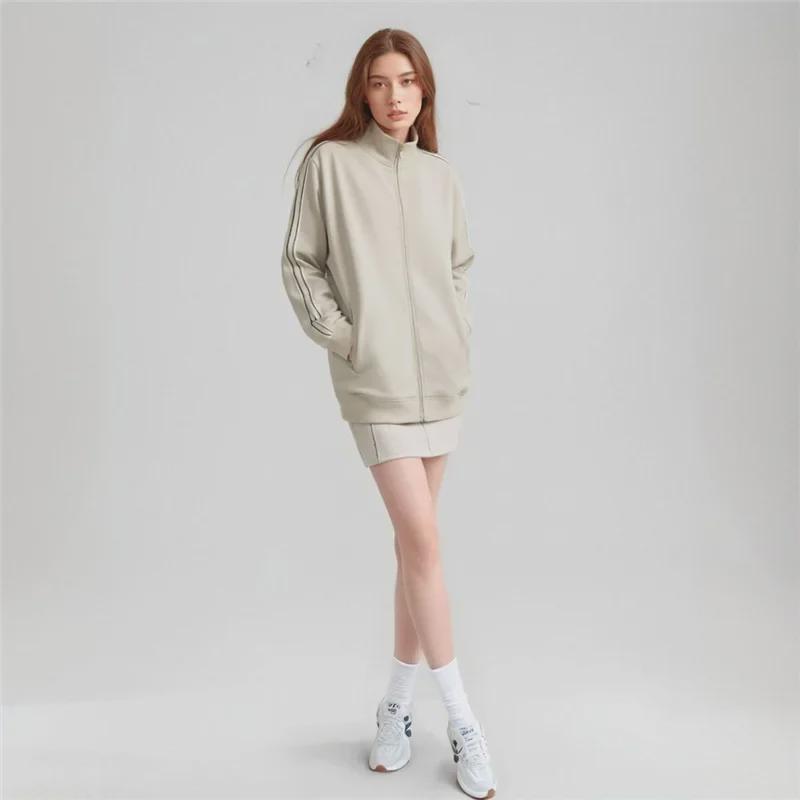 Men's Essential Zipper Sweatshirt: American Fog, Season 8, Autumn/Winter Collection - High Street Jacket Suit