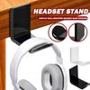 1/2Pc Acrylic Headphone Bracket Wall Mounted Headset Holder Hanger Under Desk Hook Earphone Sticky Display Stand