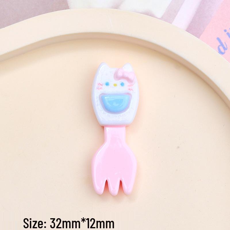 Adorable Cartoon Cat Resin Charms: DIY Hair Clips Crocs Ornaments