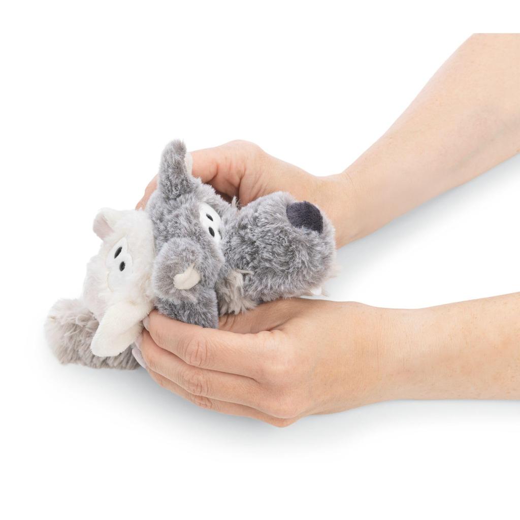 NICI Let Me Out Plush Wolf & Sheep 15cm