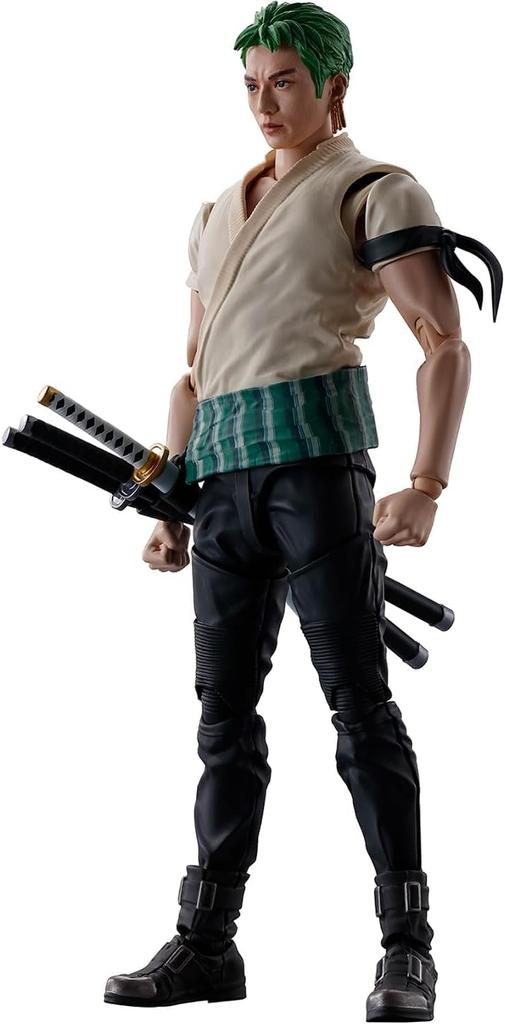 TAMASHII NATIONS Roronoa Zoro Netflix ONE 145mm Painted Movable Figure S.H.Figuarts (A Series PIECE) Approx. PVC&ABS