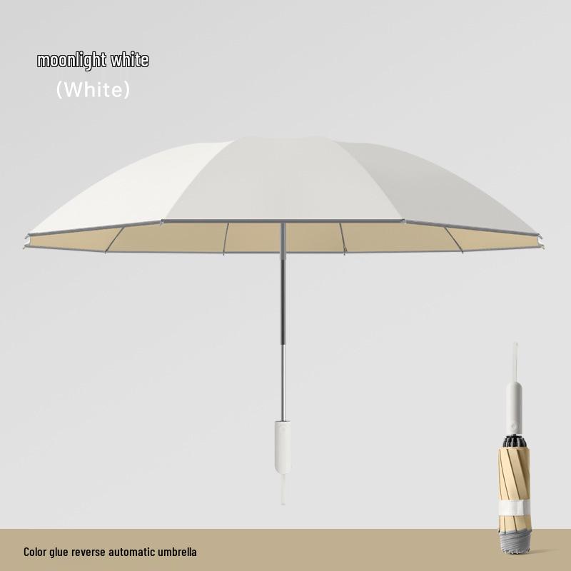 Colorful Auto-Safety Sunscreen Umbrella with Anti-Rebound Feature and Custom Logo Printing