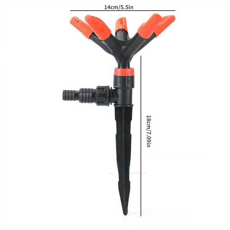 1Pc Rasen Garten Wasser Sprinkler Drehen Spray Sprinkler Automatische 360 Rotierenden