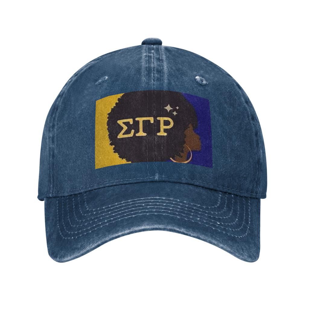 Sigma Gamma Rho 1922 SGR Baseball Caps Fashion Denim Hats Outdoor Adjustable Casquette Sports Baseball Cowboy Hat for Unisex