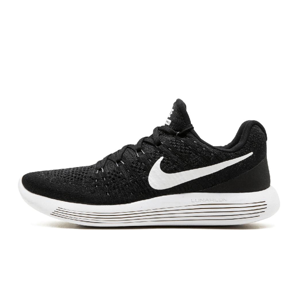 Nike Lunar Epic Flyknit 2 Low Black White Womens 863780-001