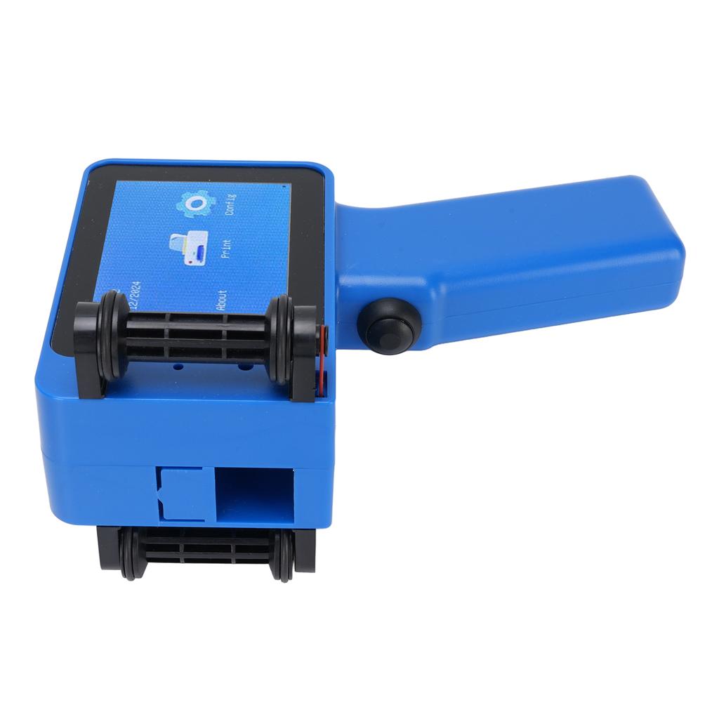 Handheld Inkjet Printer Gun Small Portable with HD LED 4.3in Touch Screen Without Cartridge 12.7mm for QR Code Barcode