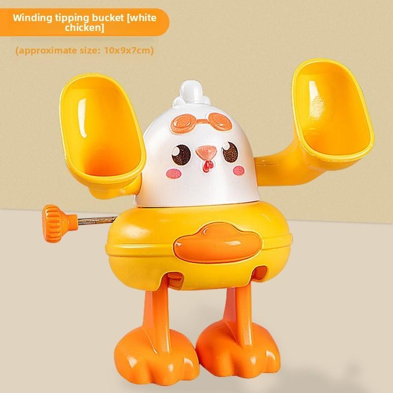 Kunststoff Babyspielzeug-Set mit Cartoon-Ente und Gorilla für Säuglingslernen und Entwicklung