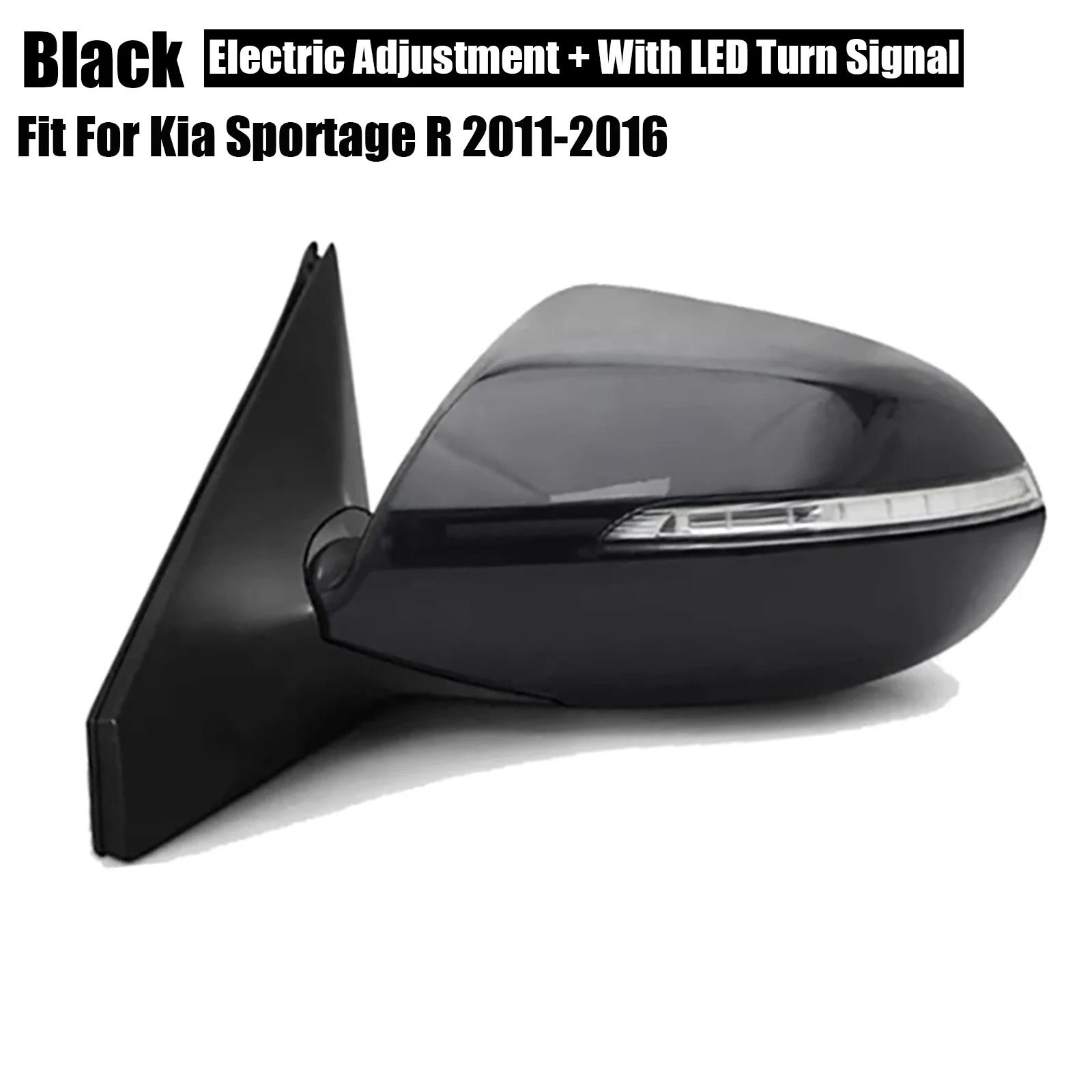 

Автомобільне дзеркало заднього виду з комплектом поворотних ламп, дзеркало заднього виду з електричним регулюванням, підходить для Kia Sportage R 2011 2012 2013 2014 2015 2016 Right