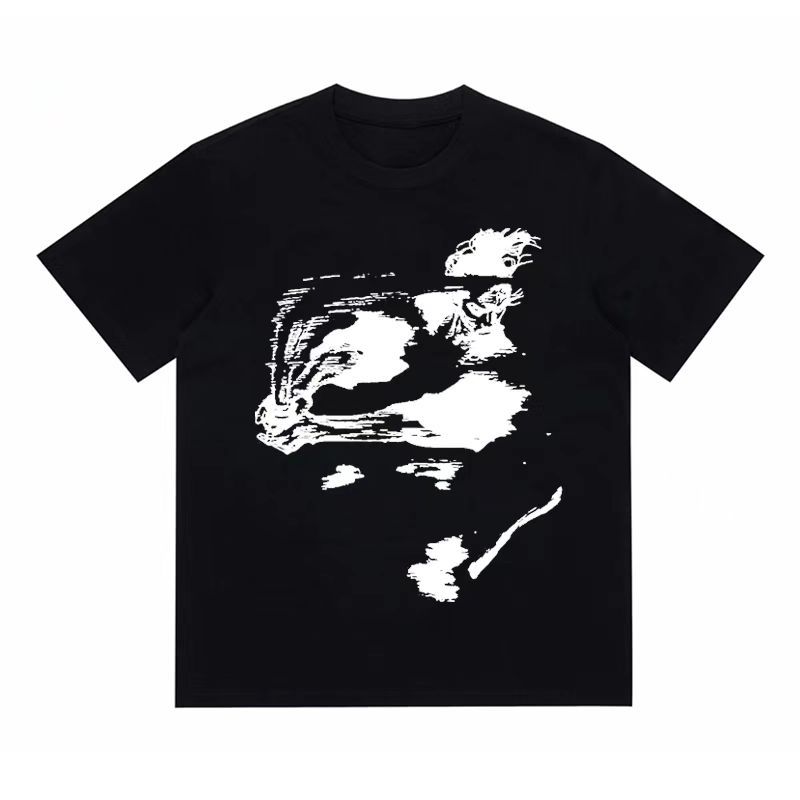 

2025 Autumn and Winter New Men Women s Retro Style Warrior Print T-shirt Pure Cotton Round Neck Comfortable High-quality T-shirt 4XL