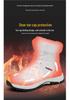 2026 Waterproof Snow Boots for Men and Women, Large Size, Warm Velvet Cotton Winter Shoes, Outdoor Footwear