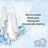Ice Compress Face Hammer Puffiness Relief Skin Firming Shrink Pores Ice Roller Massager White