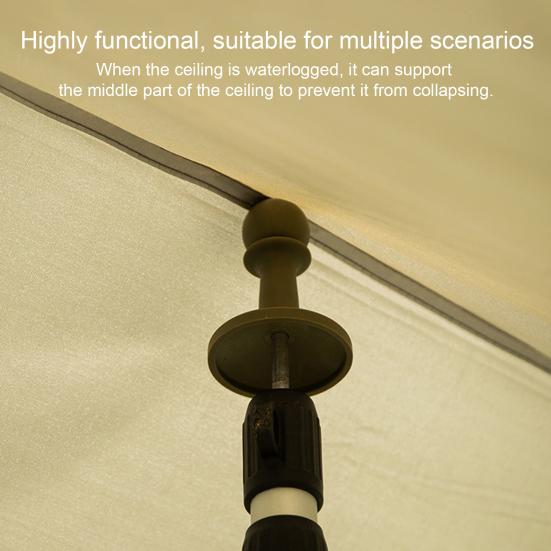 4 Peças Cobertura de Ponta de Haste de Lona Proteções contra Raios Tampa Acessórios Protetores de Isolamento de Ponta de Haste de Suporte para Acampamento Caminhada Toldo Tenda Abrigo