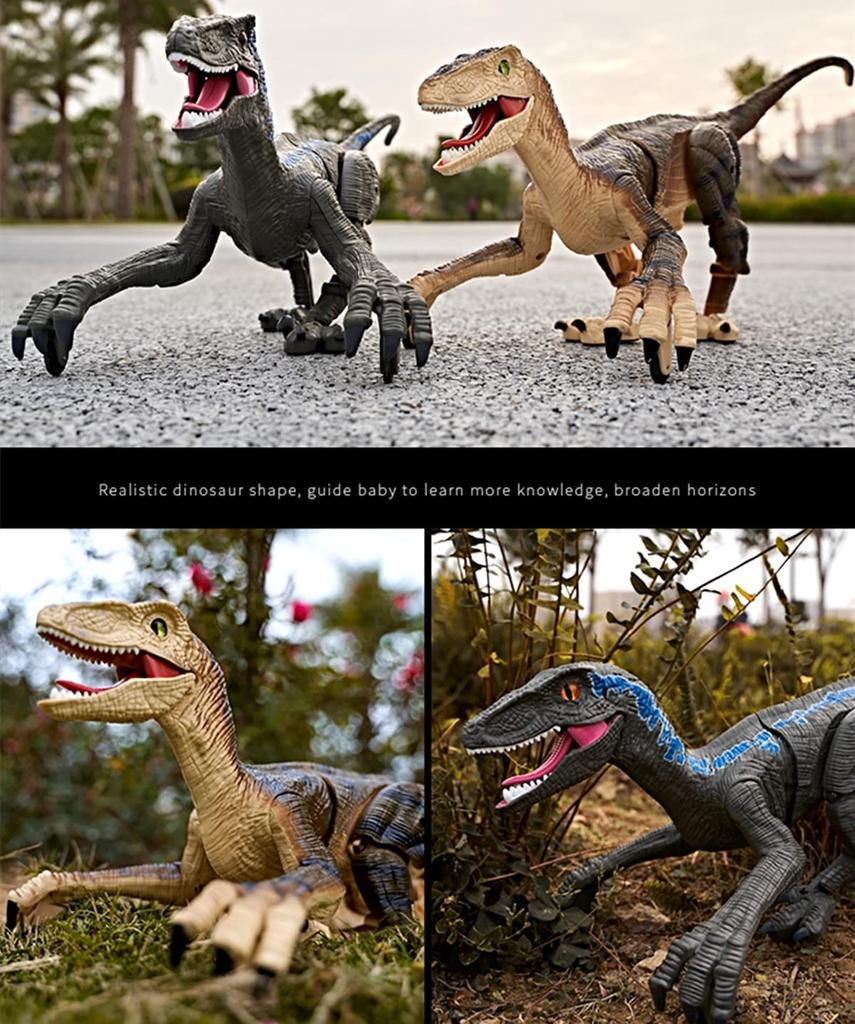 Multifunctional Robot Dinosaur Toy, RC Dinosaur, Remote Control, USB Rechargeable, Realistic Appearance, Science Education, Kids Toy, Birthday Gift