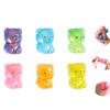 Gold Powder Bear Decompression Toy – Squeeze Music Cute Vent Beads Ball