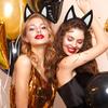 1/2 Pcs/Set Dog Costume Props Animal Ears Decor Hair Hoop Tail Set Birthday Party Cosplay Dress Up Accessories