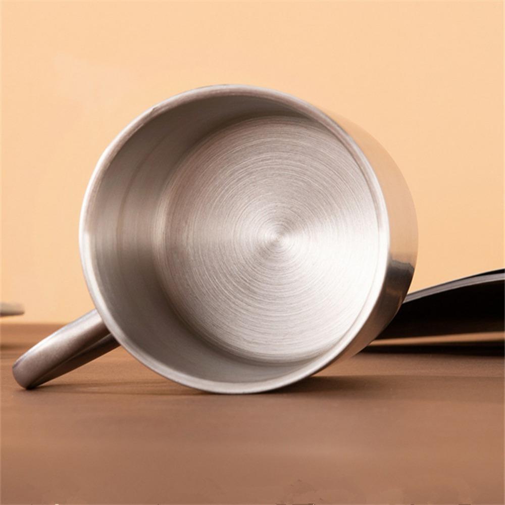 400ML Κούπα Καφέ από Ανοξείδωτο Ατσάλι Κύπελλο Ποτού Κούπα Τσαγιού με Καπάκι