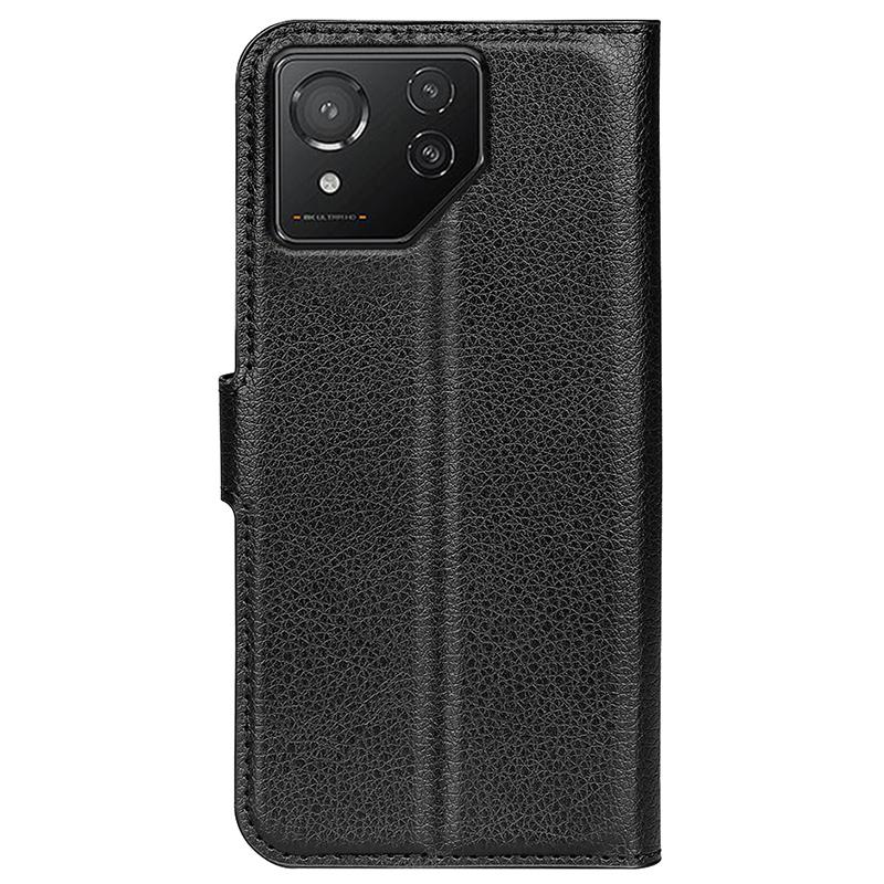 For Asus ROG Phone 8 5G/Phone 8 Pro 5G Case PU Leather Litchi Texture Flip Wallet Phone Cover