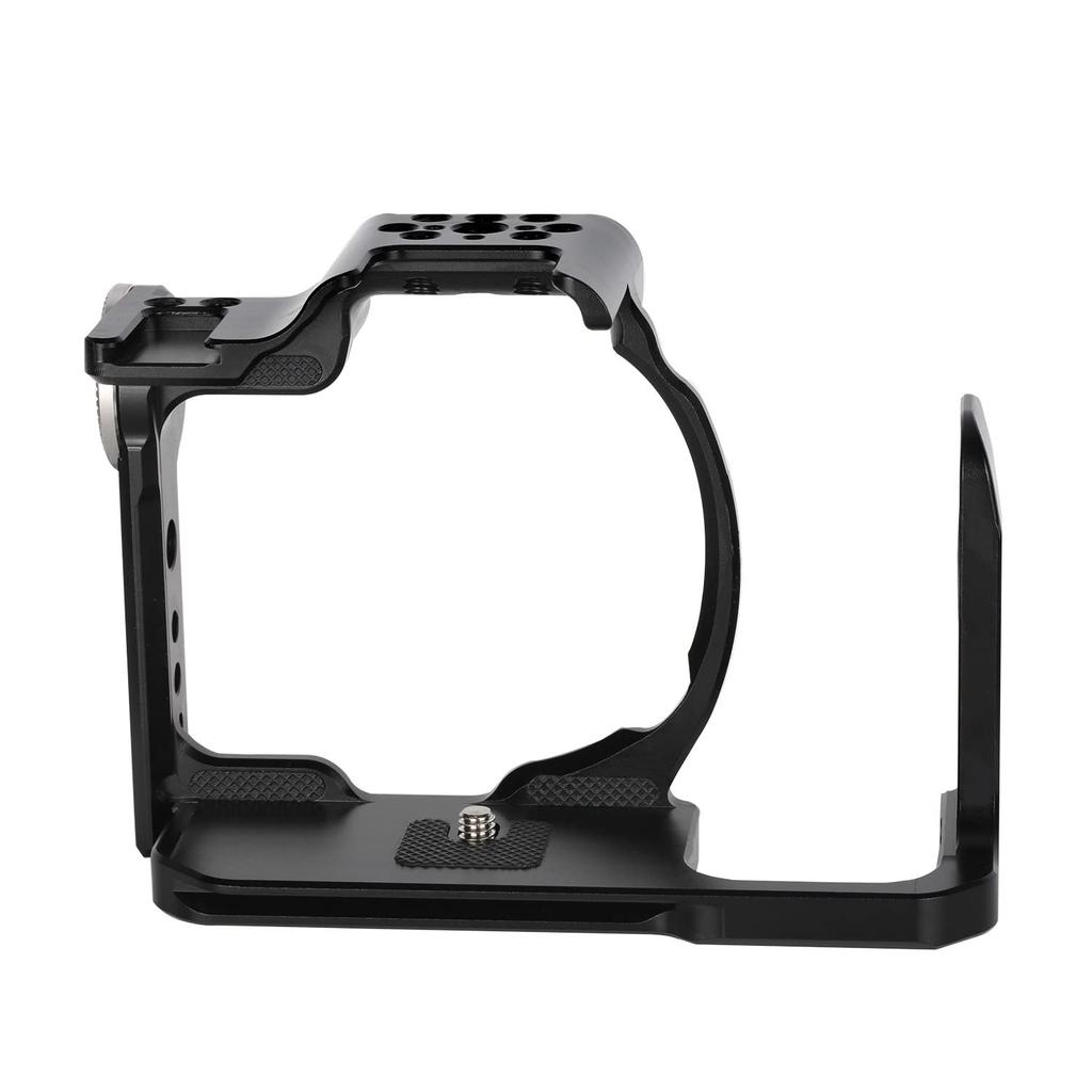 Niceyrig Full Camera Cage for Sony A7M4/Alpha 7R V/Alpha 7 IV/Alpha 7R IV/Alpha 7S III/Alpha 1 with Aluminum Alloy Quick Release Camera Plate -505