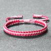Multicolor Handmade Woven Nylon Rope Bracelet Mixed Color Knitted Chain Bangles For Men Women Adjustable Friendship Yoga Jewelry